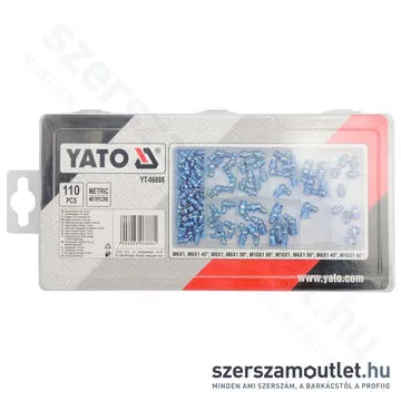 YATO Zsírzógomb készlet 110 részes (YT-06888)