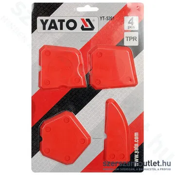 YATO Fugakihúzó szilikonlap készlet, 4 részes (YT-5261)