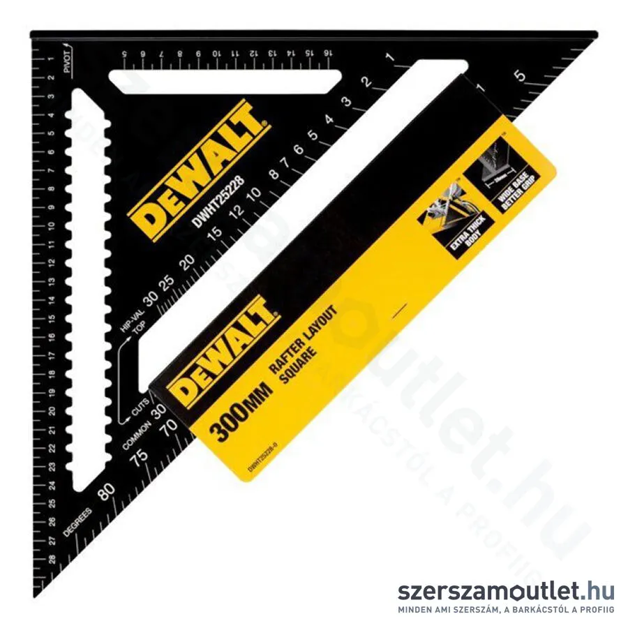 DEWALT Ácsderékszög 300mm (DWHT25228-0)