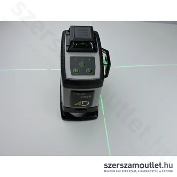 GREEN LINER 4D Vonallézer ZÖLD, kofferben (4x360°) (4D)
