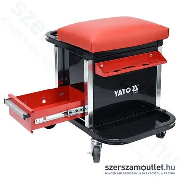 YATO Guruló műhelyszék 2 fiókkal (YT-08790)