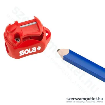 SOLA BSP Ceruzahegyező | késsel kombinálva | műanyag [Piros] (66009120)