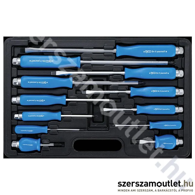 BGS Csavarhúzó készlet 12 darabos (BGS-7890)
