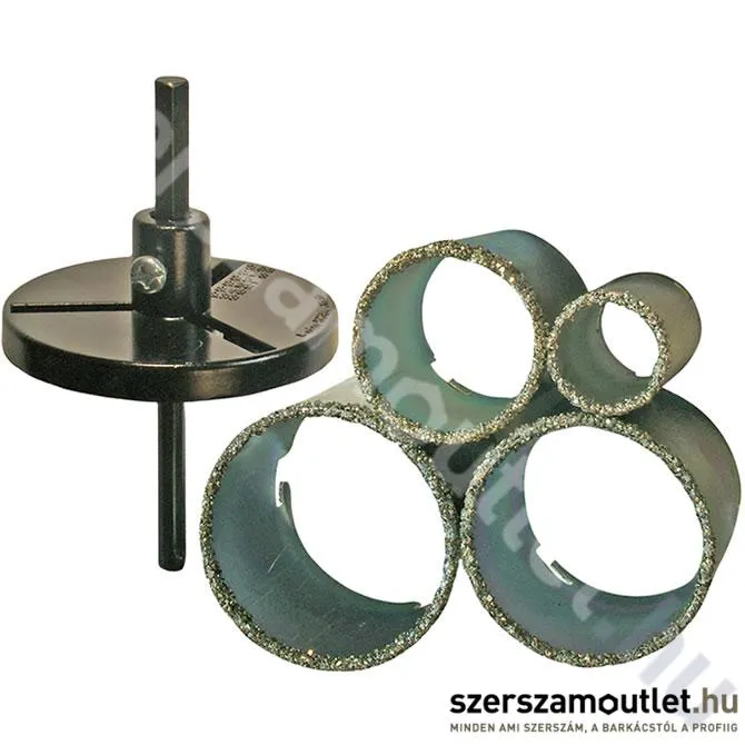 BGS Csempe körkivágó készlet 33-73mm, 6 darabos (BGS-3910)