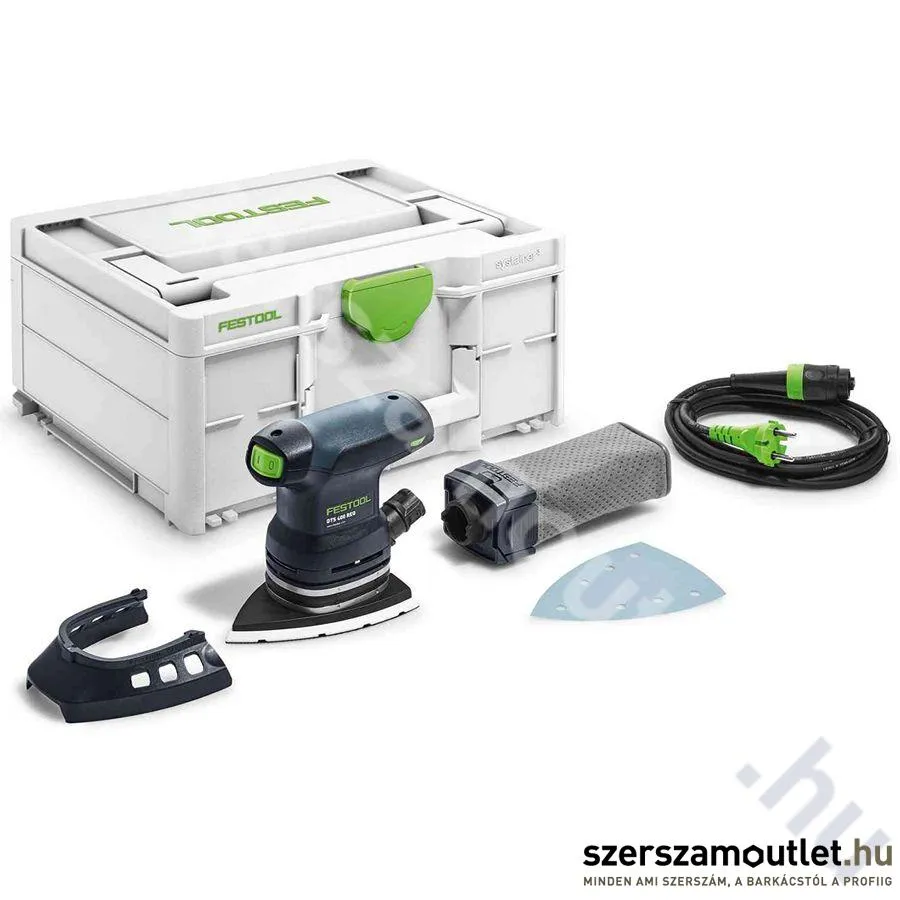 FESTOOL DTS 400 REQ-Plus Deltacsiszoló Systainer-ben (250W/100x150mm)