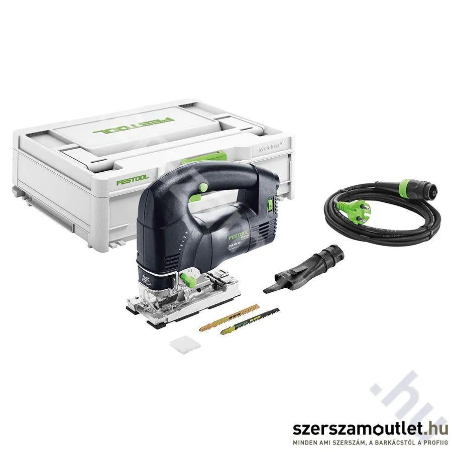FESTOOL PSB 300 EQ-Plus Trion szúrófűrész Systainer-ben (720W/120mm)
