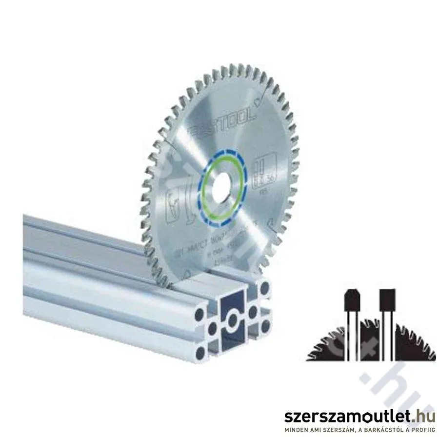 FESTOOL Speciális körfűrészlap 216x2,3x30 TF64 alu