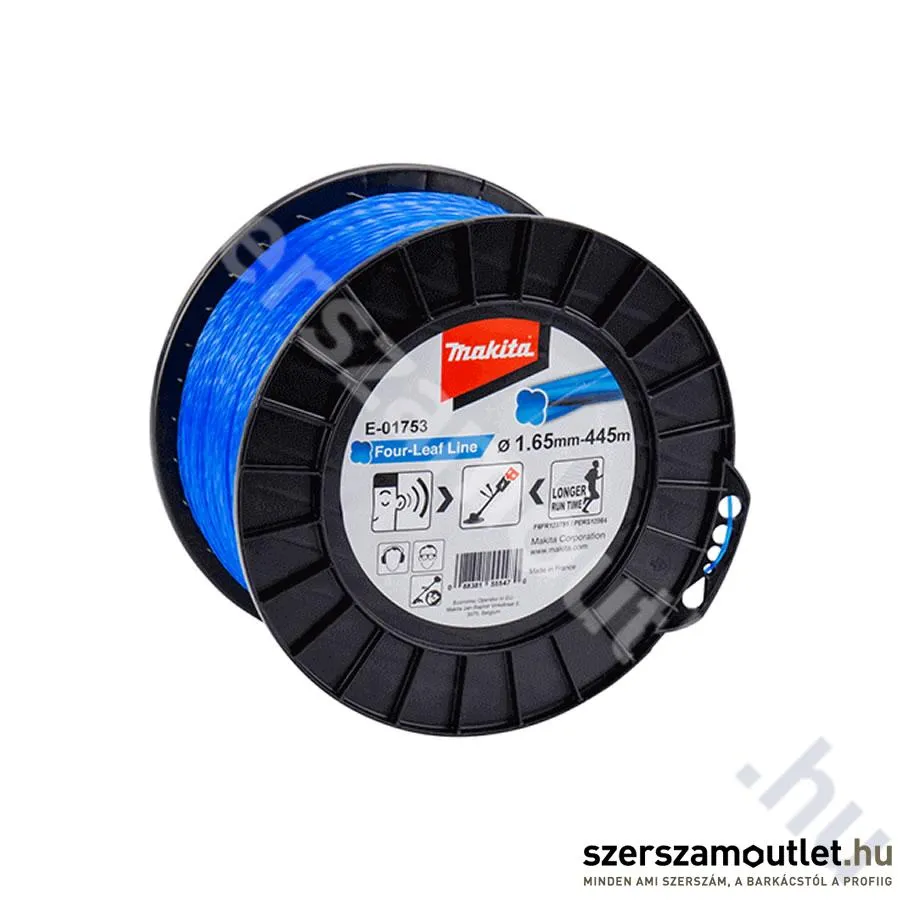 MAKITA Damil RT 4 élű kék 1.65mm, 445m (E-01753)
