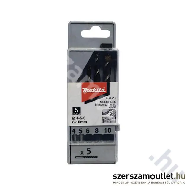 MAKITA Mulitplex fúrószár készlet 5 részes (P-23802)