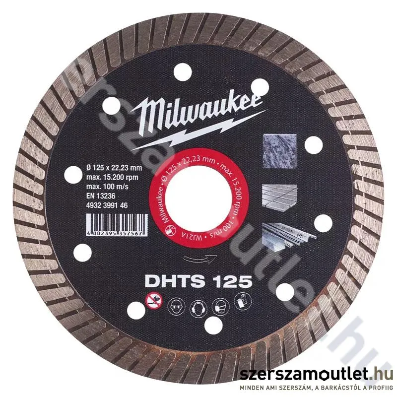 MILWAUKEE 125mm gyémánt vágótárcsa (4932399146)