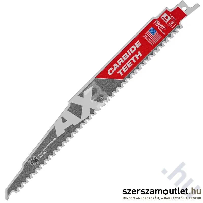 MILWAUKEE AX CARBIDE orrfűrészlap TCT AX 230mm (1db) (48475226)(48005226)