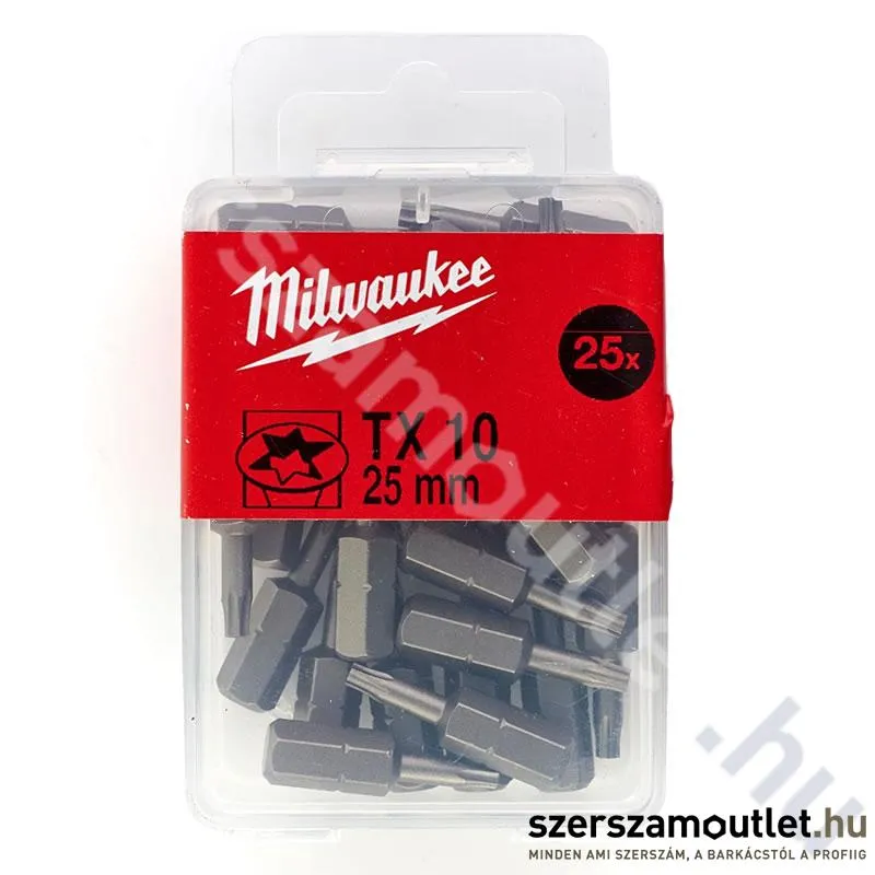MILWAUKEE Bithegy TX10x25mm (25db) (4932399594)