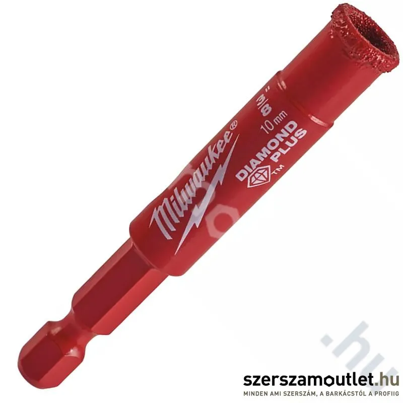 MILWAUKEE DIAMOND MAX Száraz/nedves gyémántfúrószár 10mm (49560509) (4932498344)