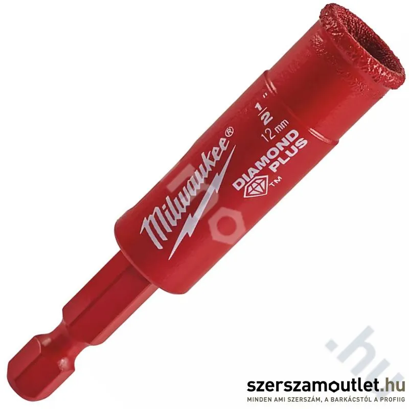 MILWAUKEE DIAMOND MAX Száraz/nedves gyémántfúrószár 12mm (49560511) (4932498345)