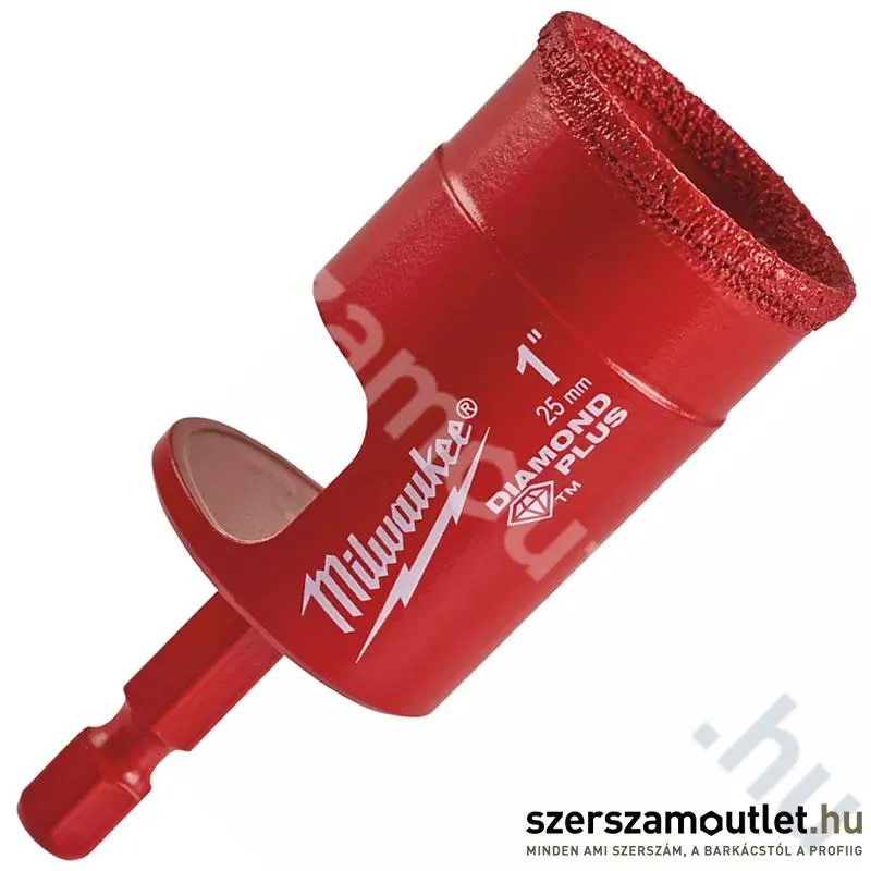 MILWAUKEE DIAMOND MAX Száraz/nedves gyémántfúrószár 25mm (49560517) (4932498350)
