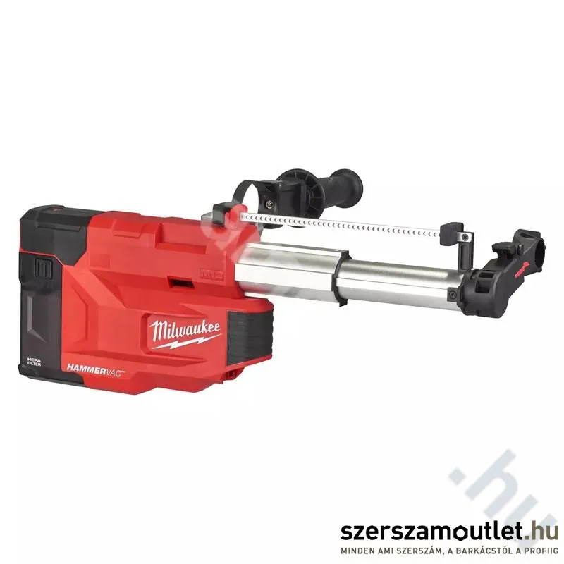 MILWAUKEE M12 UDEL-0B Akkus porelszívó L osztályú (12V) (Akku és töltő nélkül!) (4933471460)
