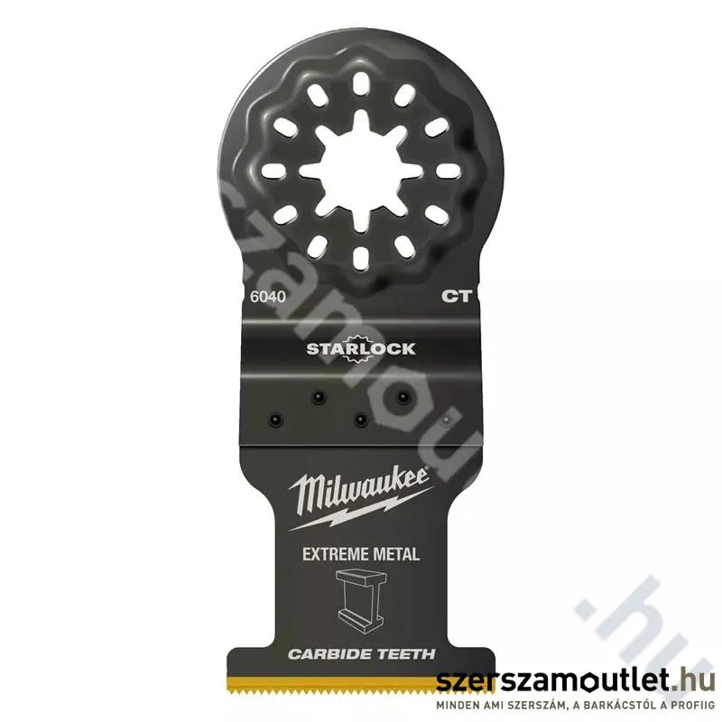 MILWAUKEE MULTITOOL STARLOCK Merülő fűrészlap, karbid 35x32mm (többfunkciós) (48906040)