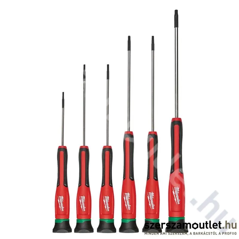 MILWAUKEE Precíziós csavarhúzó TORX készlet 6 részes (4932471870)