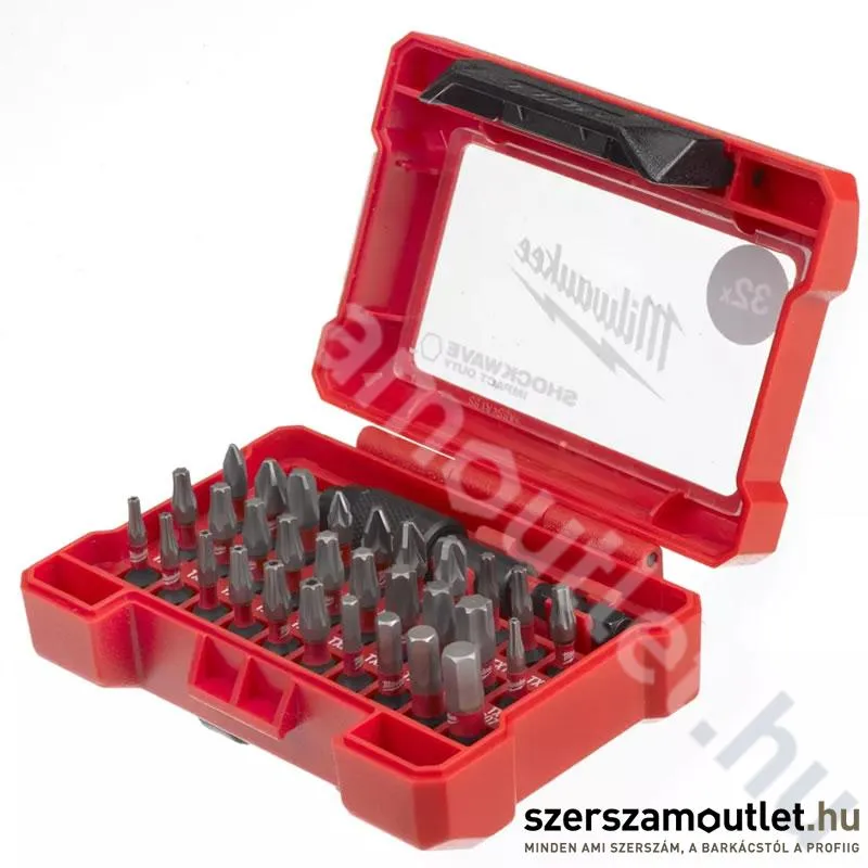 MILWAUKEE Shockwave Impact Duty™ 32 részes bitkészlet (4932464240)