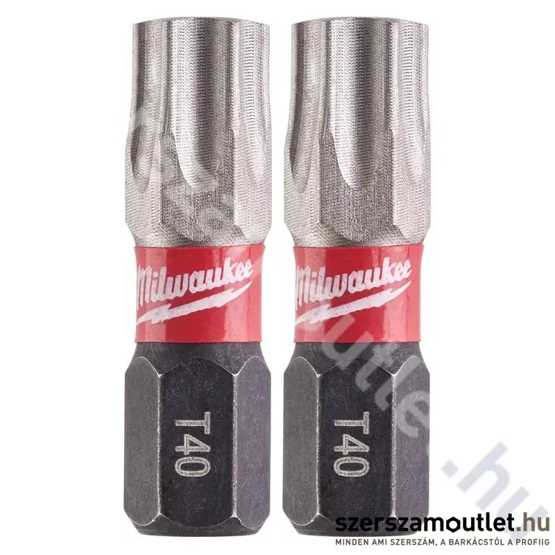 MILWAUKEE SHOCKWAVE IMPACT DUTY Bithegy, furatos TX BO40x25mm (2db) (4932471585)