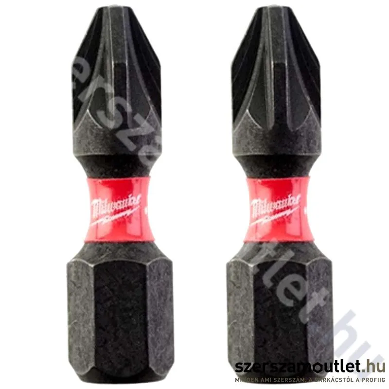 MILWAUKEE SHOCKWAVE PZ2x25mm bithegy (2db) (4932430863)