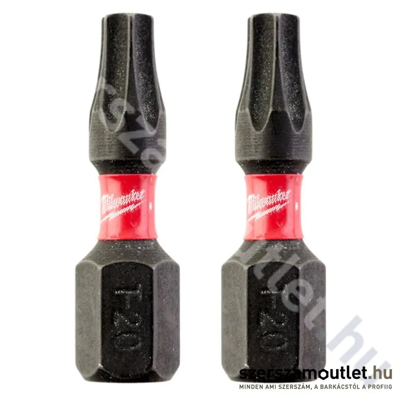 MILWAUKEE SHOCKWAVE TX20x25mm bithegy (2db) (4932430874)