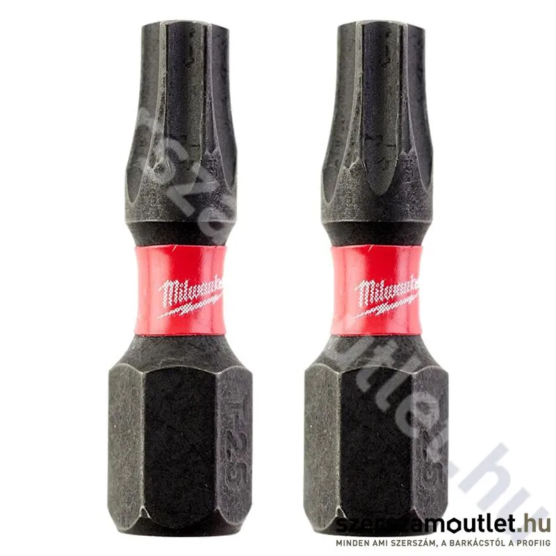 MILWAUKEE SHOCKWAVE TX25x25mm bithegy (2db) (4932430879)