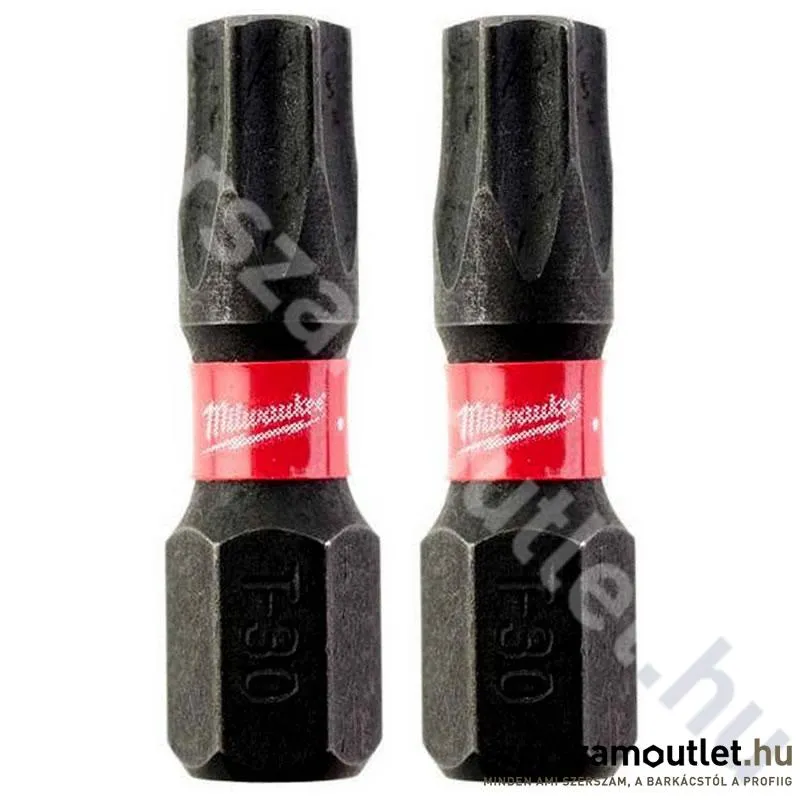 MILWAUKEE SHOCKWAVE TX30x25mm bithegy (2db) (4932430885)