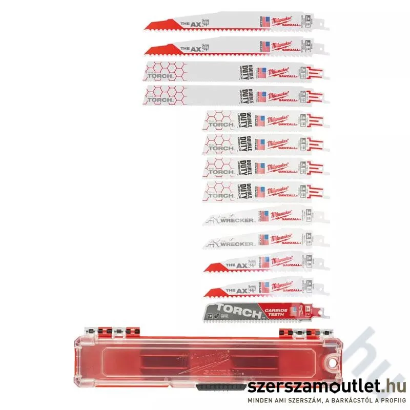 MILWAUKEE orrfűrészlap bontó készlet 13 részes (49222231)