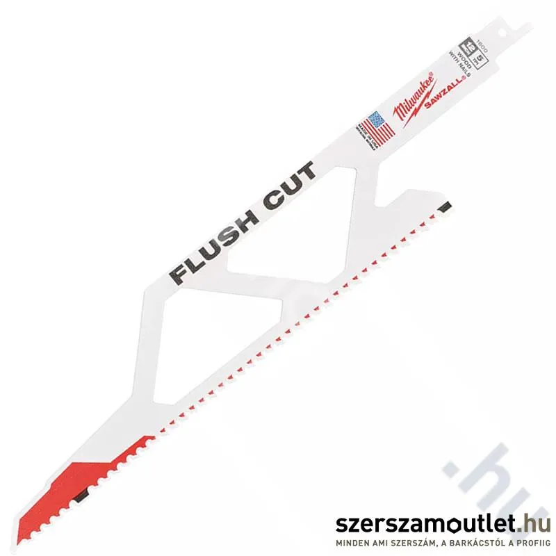 MILWAUKEE orrfűrészlap süllyesztett, szöges fához 300mm (1db) (48001600)