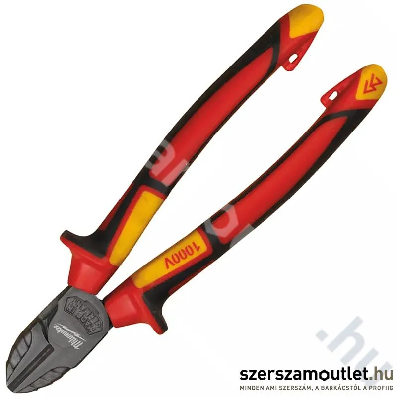 MILWAUKEE VDE Oldalcsípő fogó 180mm (4932464568)