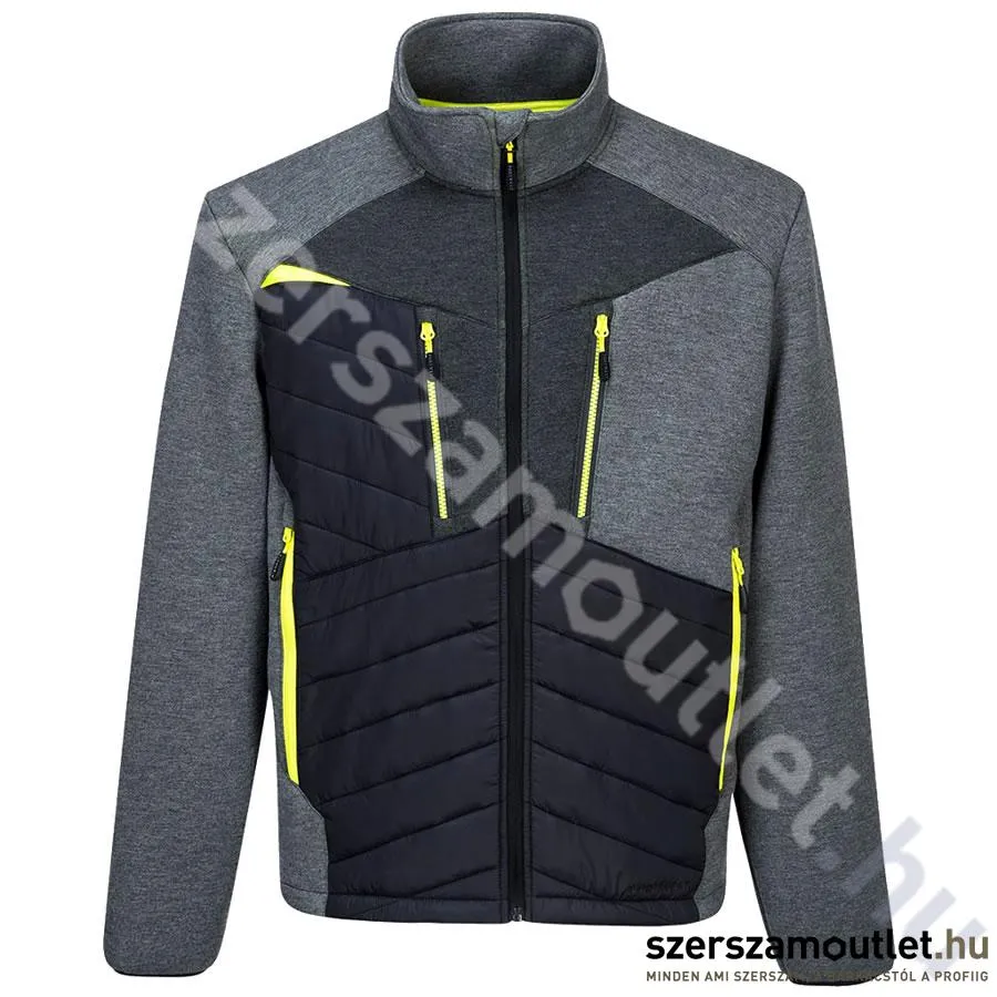 PORTWEST DX471 DX4 Baffle kabát [Mole szürke] (DX471MGR)