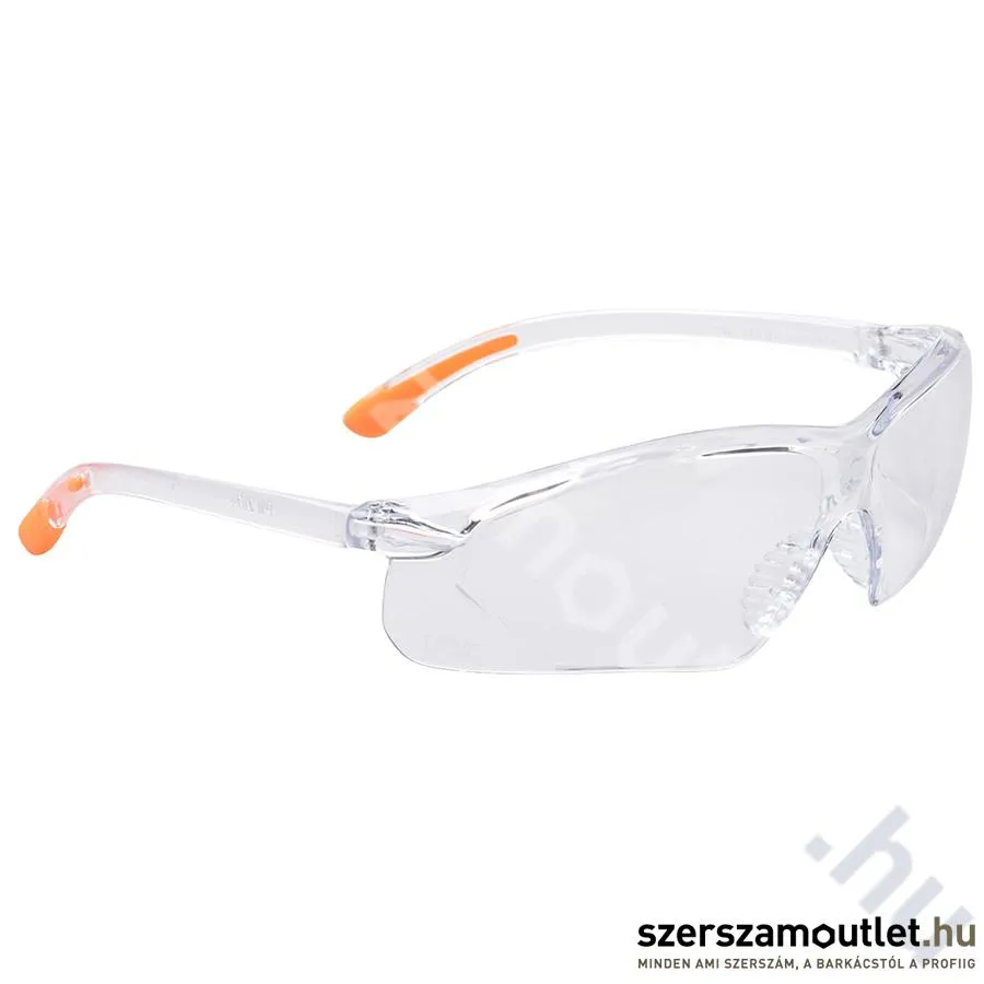 PORTWEST PW15 FOSSA Védőszemüveg [Víztiszta] (PW15CLR)
