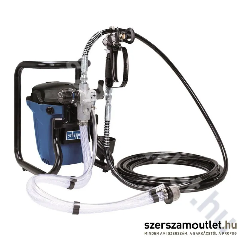 SCHEPPACH ACS 3000 Hidrodinamikus (airless) festékszóró berendezés (750W/207bar)