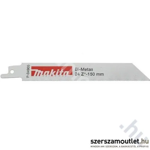 MAKITA Orrfűrészlap Bi-metal 100 mm fém/inox (5db) (finom vágás)