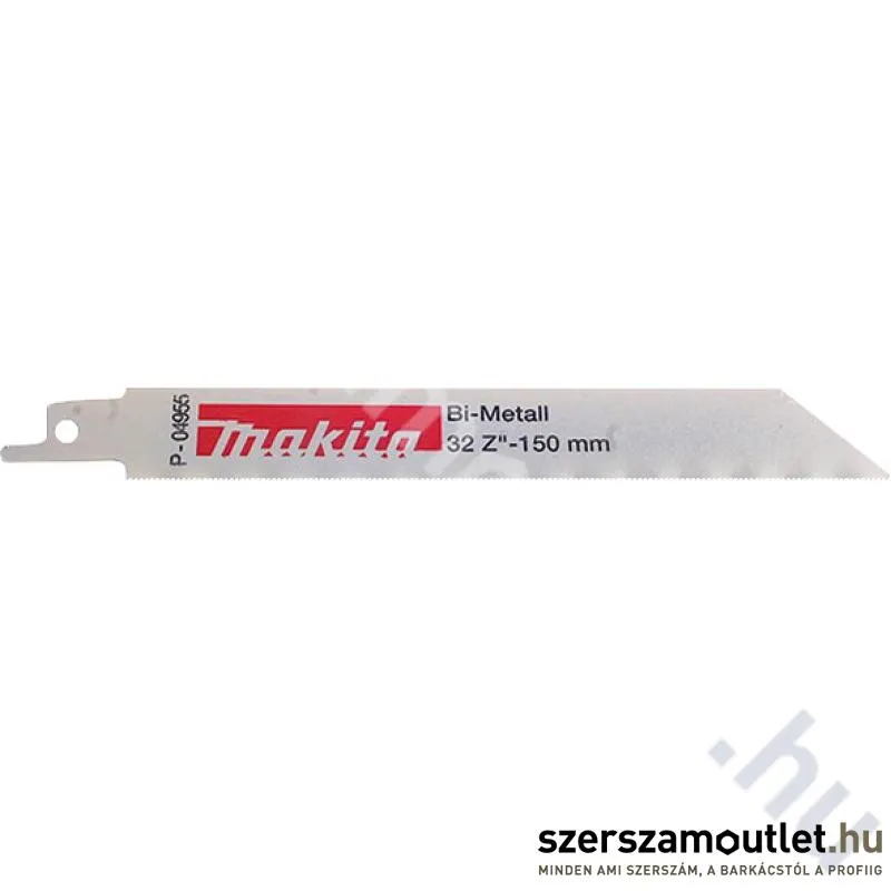 MAKITA Orrfűrészlap Bi-metal 150 mm fém finom vágás (5db)
