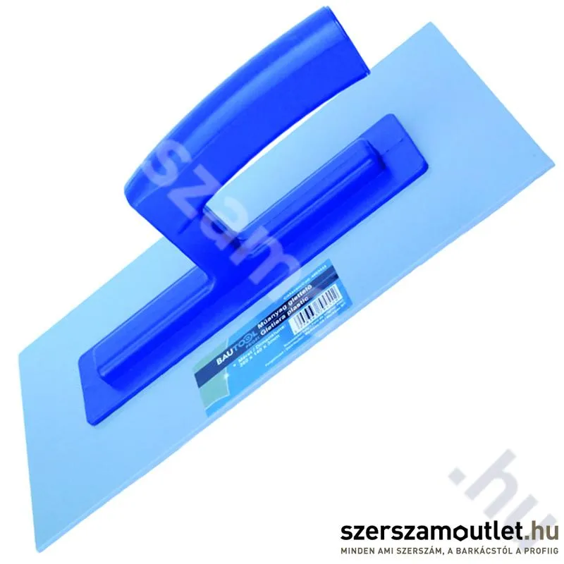 BAUTOOL Műanyag glettelő (280x130x3mm)