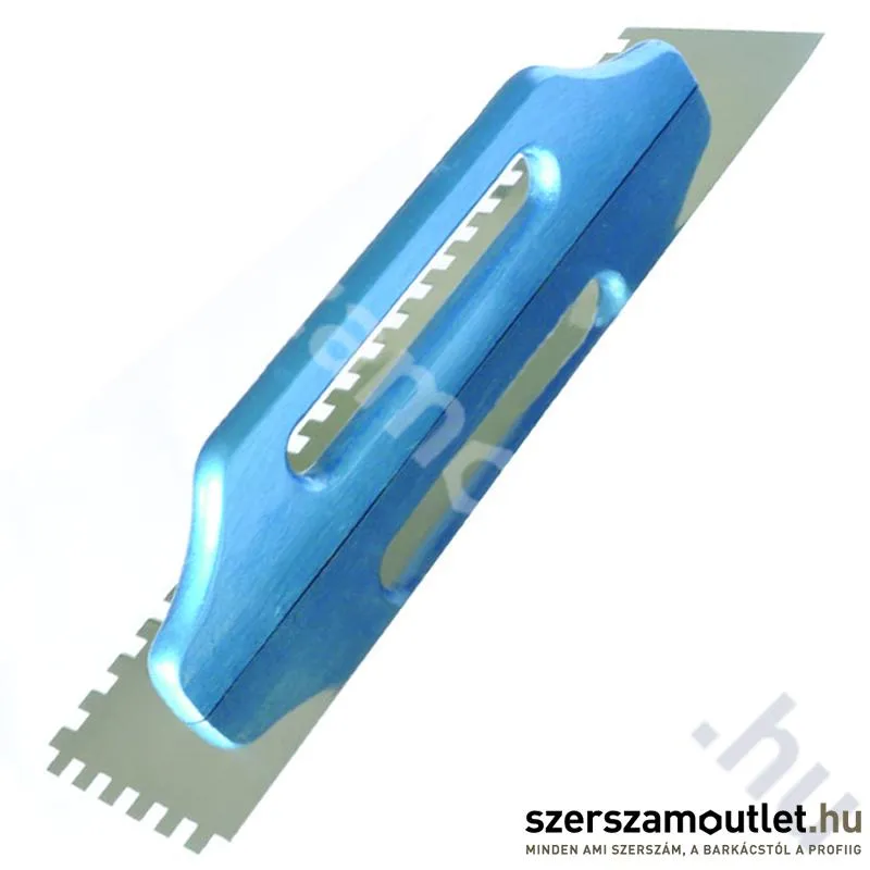 BAUTOOL Svájci glettelő fogazott fa nyéllel (130x480/12x12mm)