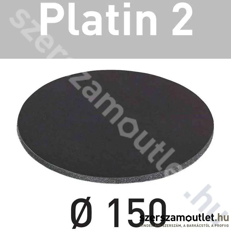 FESTOOL Csiszolópapír lágy STF D150mm/0lyuk S2000 Platin2 (1db)