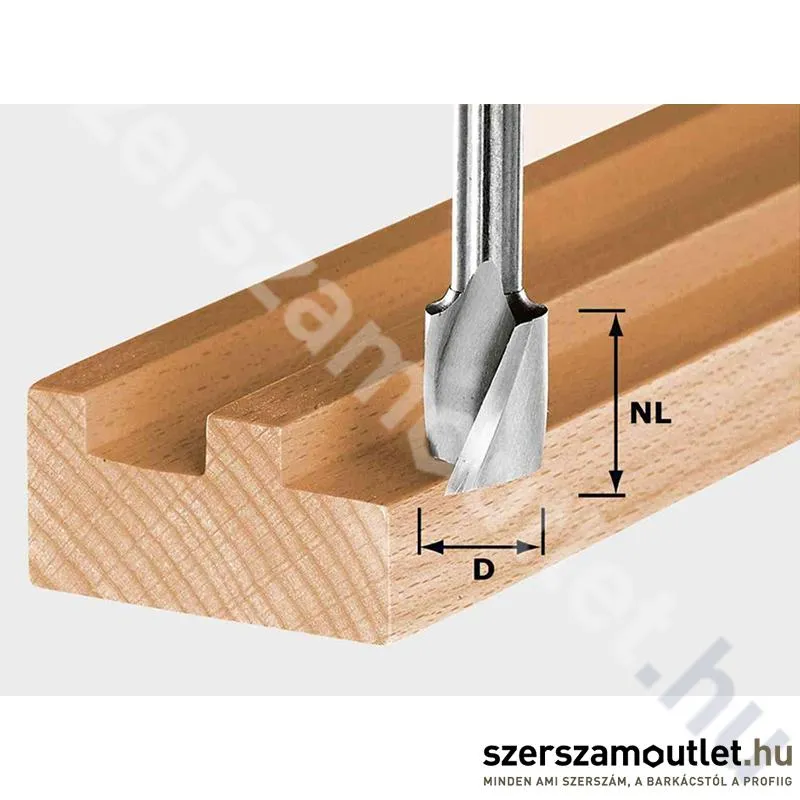 FESTOOL HS spirálnut marókés 8mm-es szárral HS Spi S8 D10/30