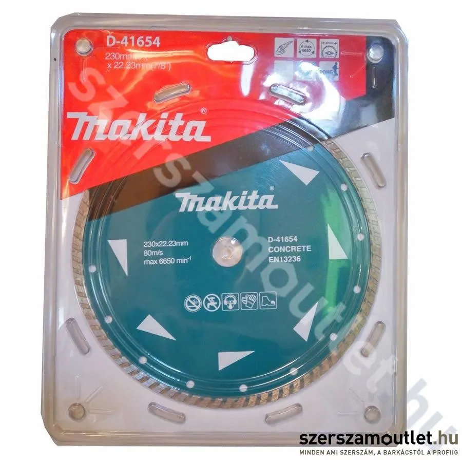MAKITA Gyémánttárcsa 230mm TURBO (D-41654)