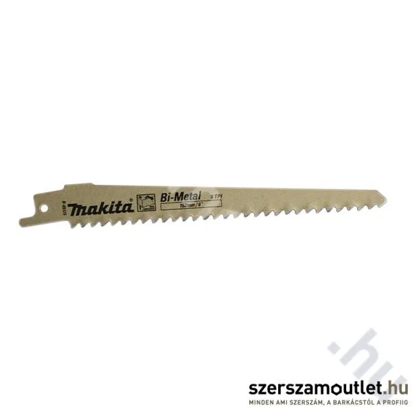 MAKITA Orrfűrészlap Bi-metal 152mm szöges fa (5db)