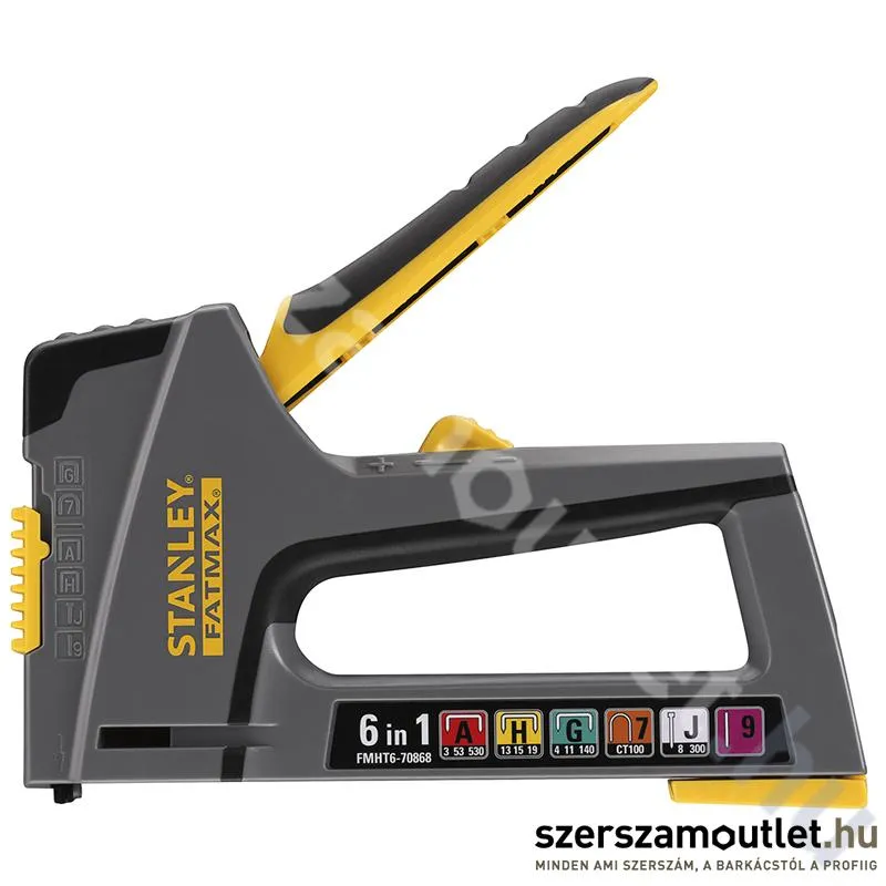 STANLEY FatMax TR75 6in1 tűző és szegezőgép (FMHT6-70868)