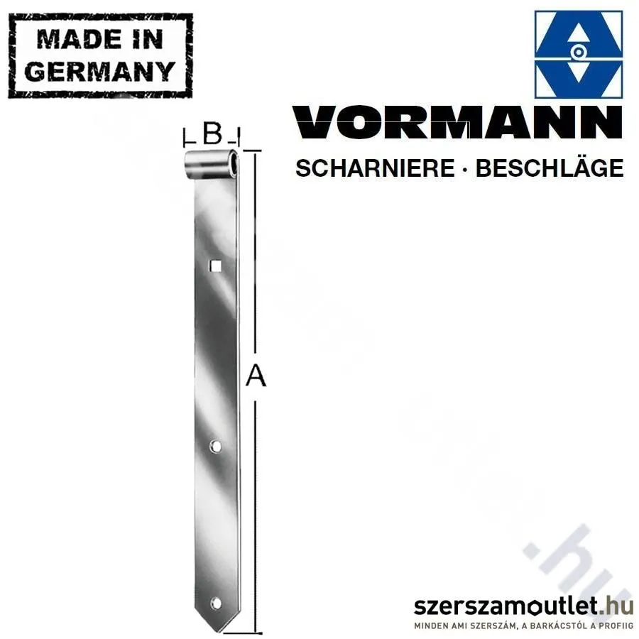 VORMANN Kapupánt 300x40mm (13mm csaphely)