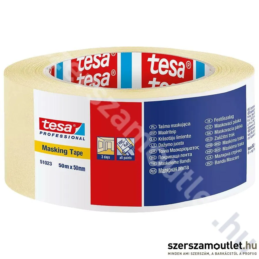 TESA 51023-00004 festőszalag 50mx50mm